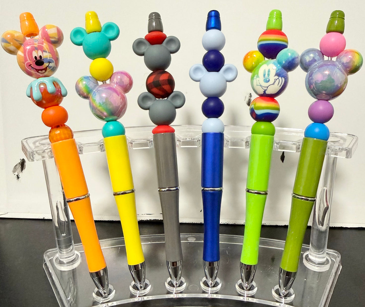 Mickey Ears Beaded Pens